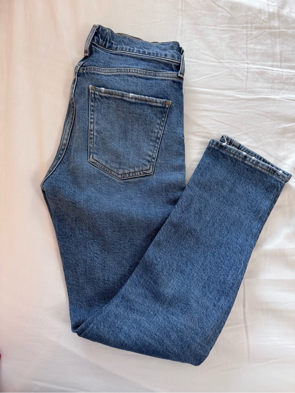 AGOLDE Women’s Classic Blue Denim Jeans